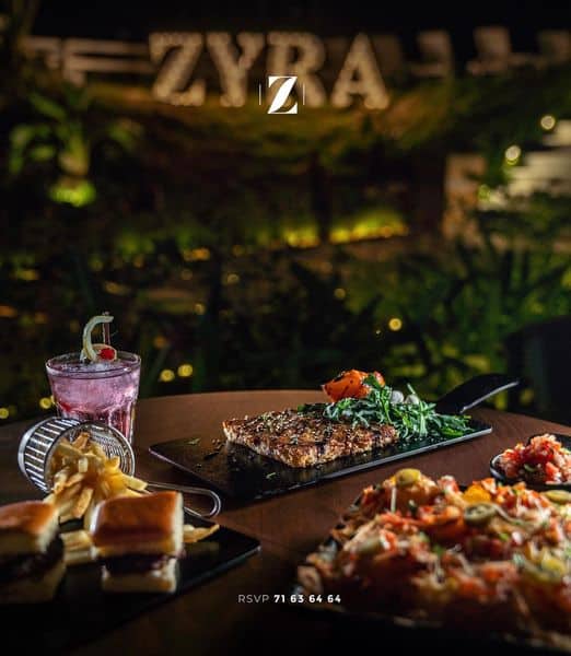 We love to entertain, and we love good food. So, why not combine the two at @zyrabeirut -